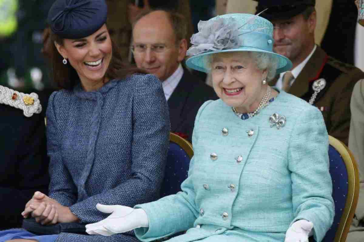 Kate Middleton Regina Elisabetta 