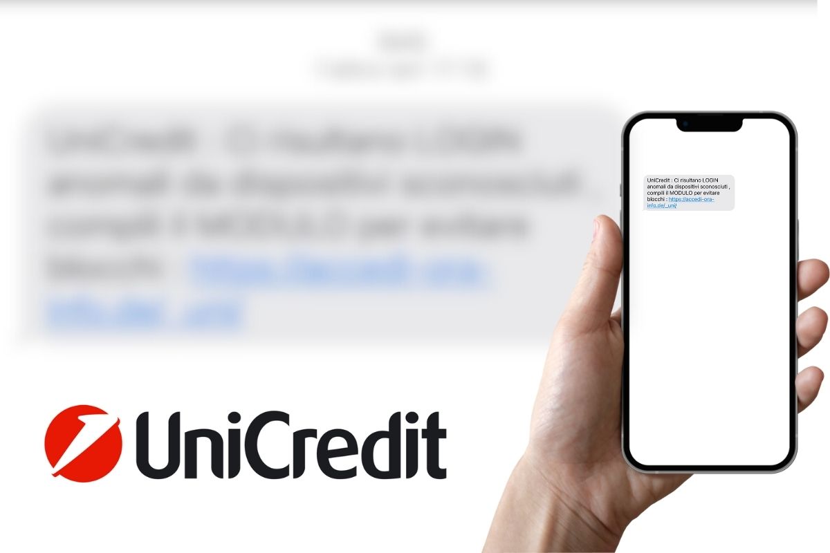 sms truffa UniCredit