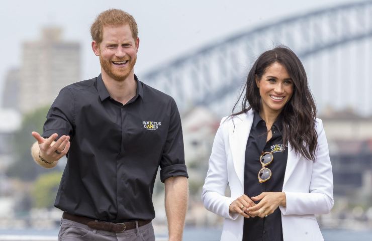 Harry e Meghan in Australia