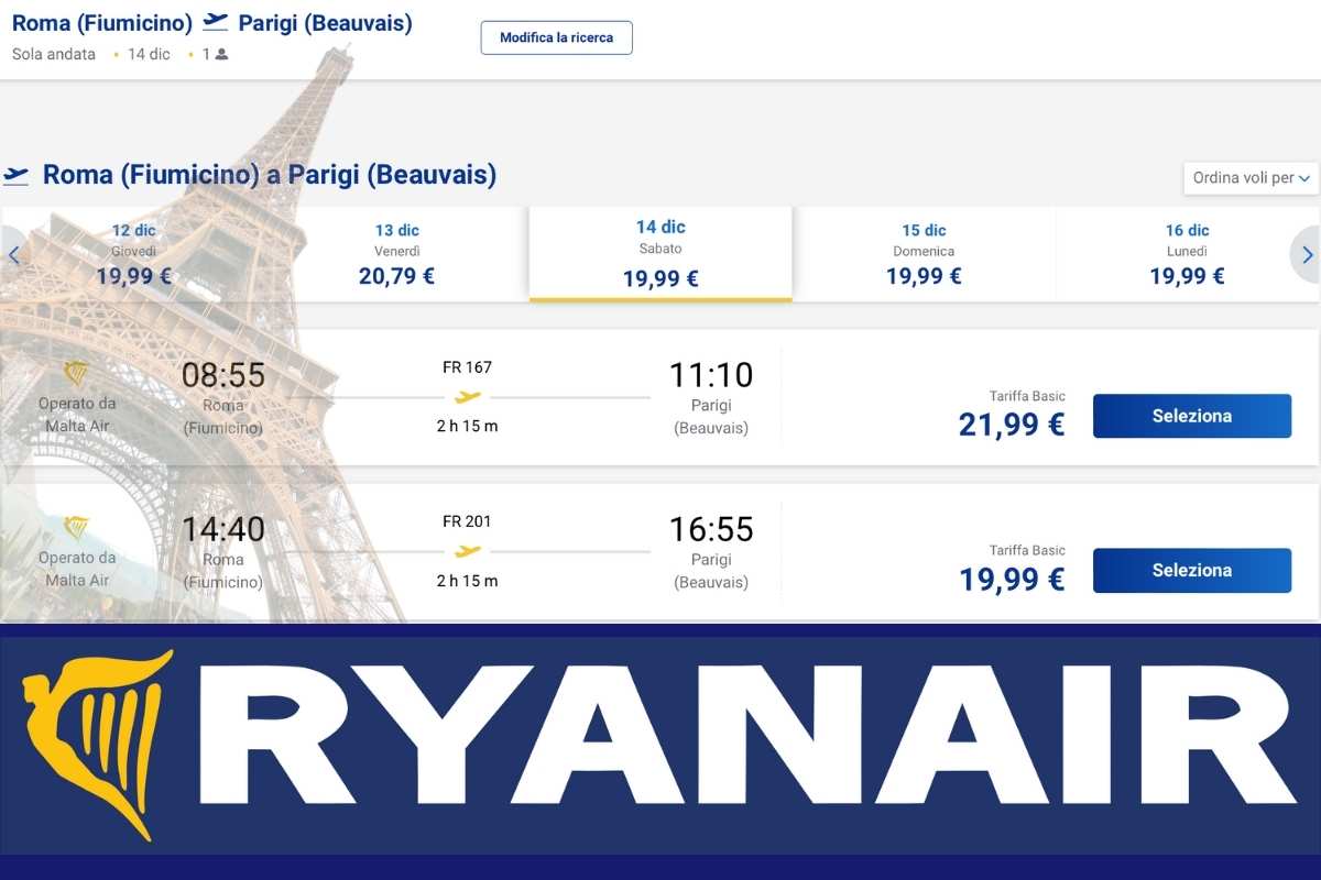 offerta Ryanair