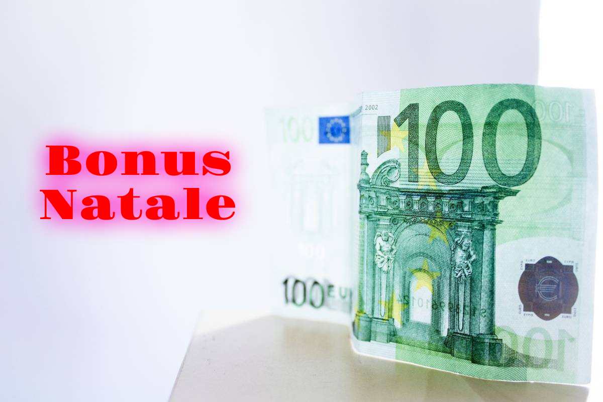 100 euro e scritta bonus