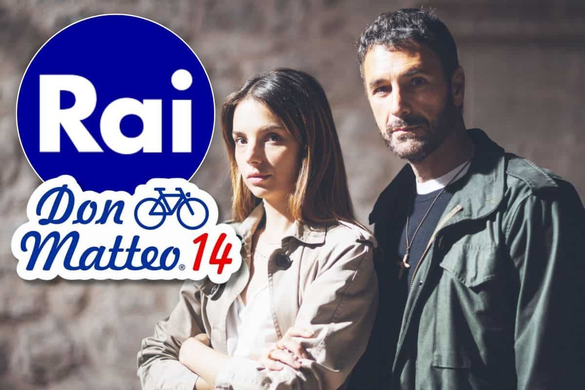 Don Matteo 14 e logo Rai