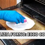 Pulizia forno