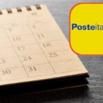 calendario e poste italiane