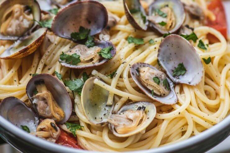 Spaghetti con vongole